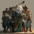 illustrate your dungeons and dragons party