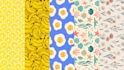 create seamless pattern design for fabric textile wallpaper