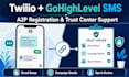 prepare twilio a2p 10dlc and gohighlevel SMS registration