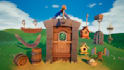 create low poly stylized 3d game environment fantasy environment modular assets