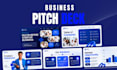 do powerpoint design canva presentation investor pitch deck presentation design
