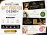 design professional gift vouchers, certificates and coupons