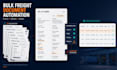 automate freight forwarding data entry, pod tracking and bulk document workflows