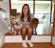 create pet ugc videos with my two dogs