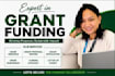 do grant writing  and grant application