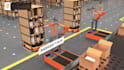 create 3d industrial animation, factory automation, and warehouse video