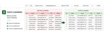 do accurate excel data entry and data cleaning
