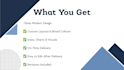 design a clean professional powerpoint presentation for you