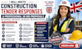 write construction tender responses and professional UK bid proposals