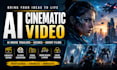 create cinematic ai videos sci fi scenes