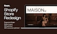 redesign shopify landing page