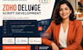 develop and implement custom deluge functions in zoho