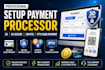 setup 2d, 3d payment gateway, crypto payment processor, iptv card payment