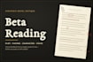 be your strategic beta reader for novel critique and feedback