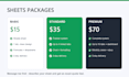 create a custom google sheets spreadsheet, tracker or template
