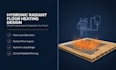 design hydronic radiant floor heating system with loss calculation