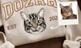 do custom pet embroidery digitizing, dog digitizing, cat digitizing