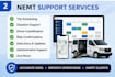 provide nemt virtual assistant and dispatch support