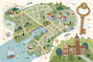 draw a map illustration for your project