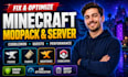 fix optimize minecraft modpack cobblemon server forge fabric neoforge quest
