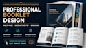 design a professional booklet multi page interactive PDF brochure