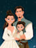 make a disney cartoon illustration