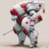 design sci fi mecha and robot concept art
