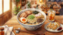 create food illustration in my style