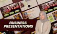 write business pitch deck