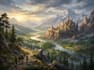 design stunning fantasy landscape