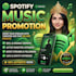boost 5,000 spotify followers fast