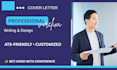 design a professional ats friendly resume and CV
