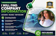 accurate company research, data mining, and professional