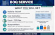 prepare bill of quantities and construction cost estimation