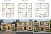 create 2d and  3d house design in autocad