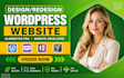 design, redesign wordpress website with elementor pro expert wordpress developer