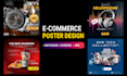 social media posts and ad creatives for e commerce brands