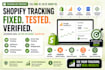 do shopify event tracking google analytics, server tracking, conversion tracking