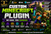 develop custom minecraft spigot and paper plugins in java