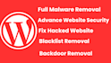 wordpress malware removal and recover hacked site