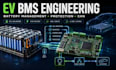 design custom ev bms battery management system and pcb