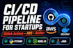 build automated ci cd pipeline with jenkins, github actions