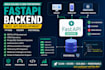 build python fastapi rest API backend with postgresql