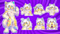 design furry stickers for telegram and discord
