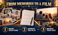 create a custom tribute video with song and narration