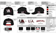 fashion design custom hat tech pack cap tech pack bucket trucker snapback mockup