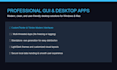 create python automation tools and desktop applications