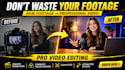 professional video editing for youtube