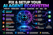 setup openclaw hermes agent obsidian second brain claudeforce wsl2 setup n8n