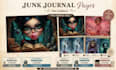 prepare 260 custom junk journal pages 300 dpi